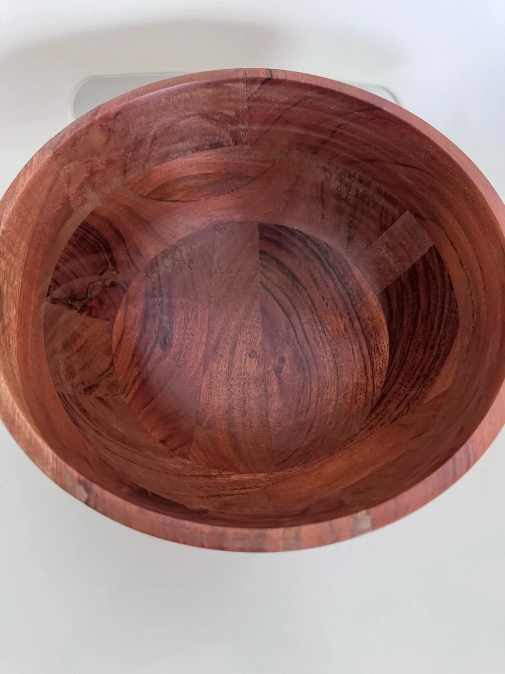 Vintage Wood Fruit Bowl Set Rustic Luxe Artisan Curated Heirloom Kitchen Decor